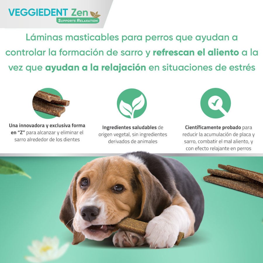 Virbac Snack para cães formato S Veggiedent Zen, , large image number null